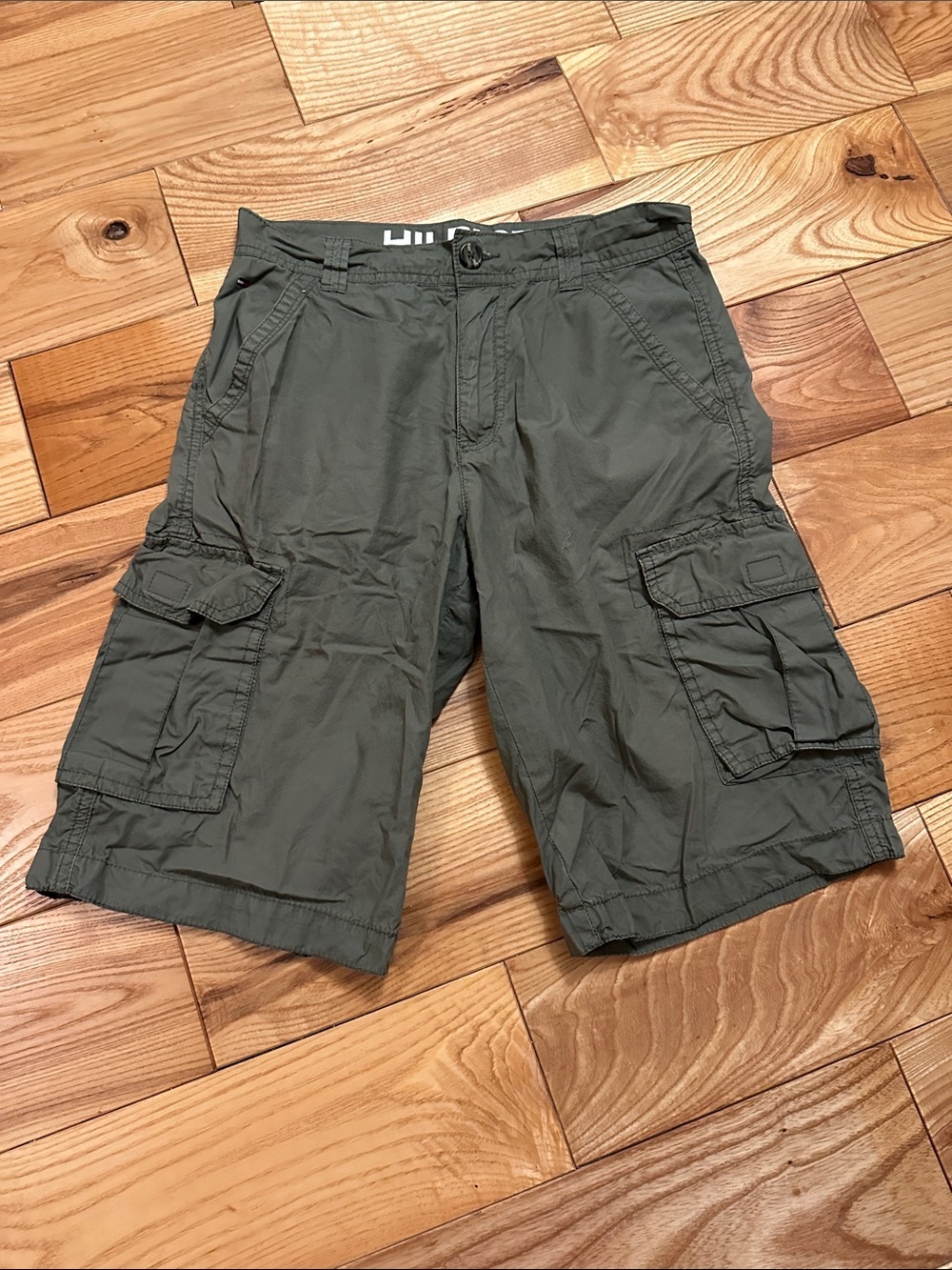 Tommy Hilfiger Boy’s Cargo Shorts, Olive Green, Sz 16 - READ!!